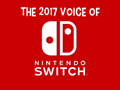 Voice of Nintendo Switch commercial