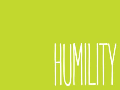 Learn humility letters